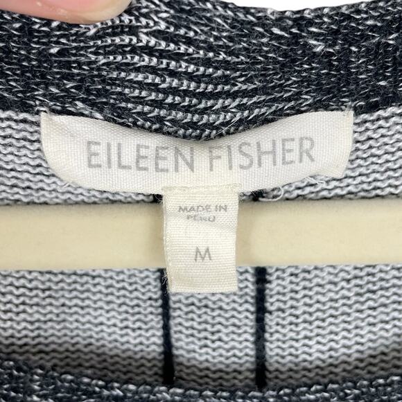 Eileen Fisher Organic Cotton Tencel Pullover Tunic Sweater Minimalist Sz Medium - Picture 10 of 13